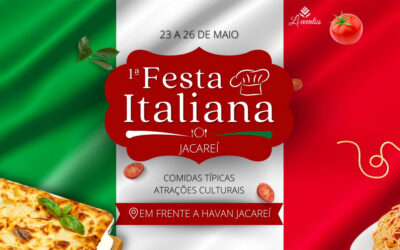 Festa Italiana em Jacareí começa nesta quinta-feira